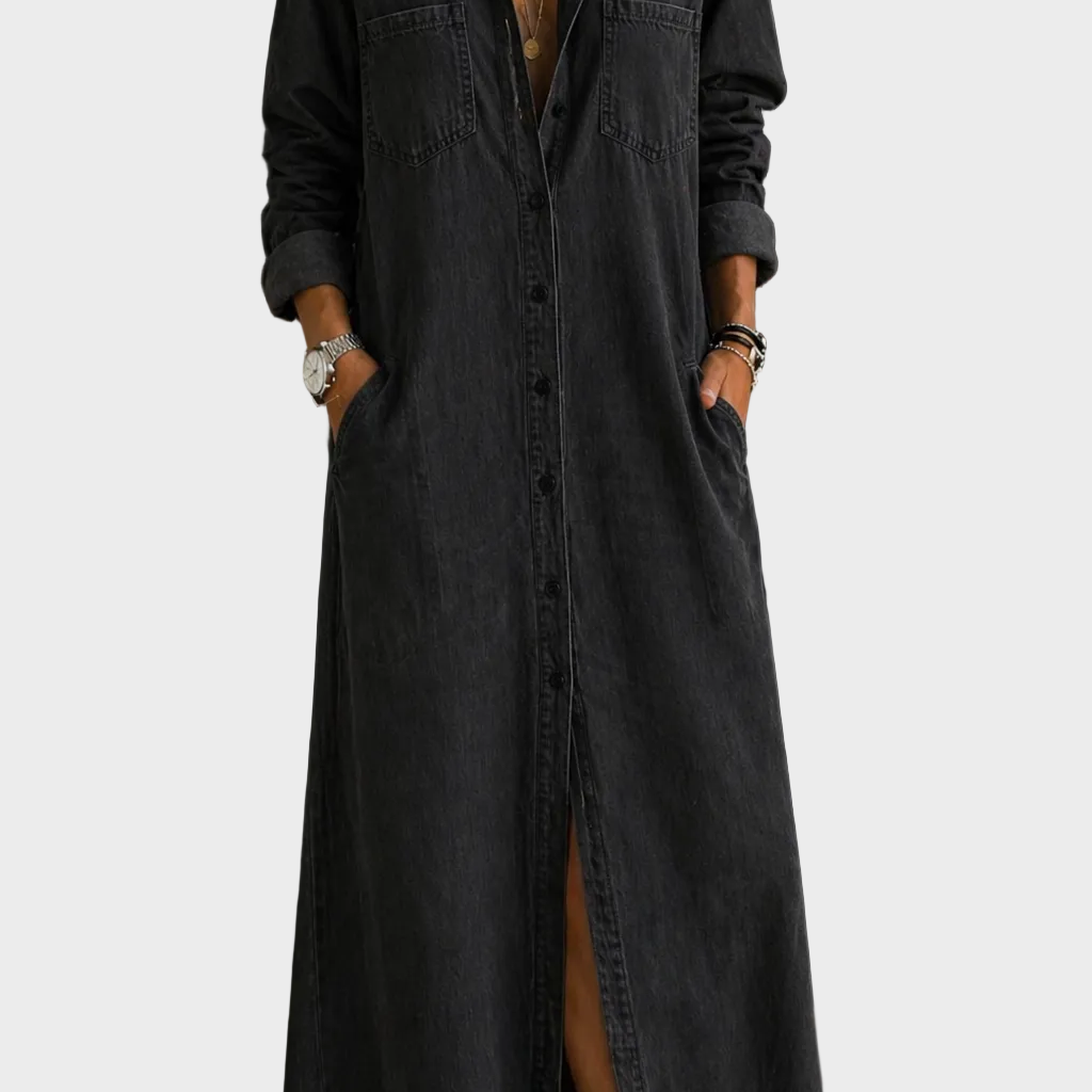 Delana - Kleid mit Knöpfen