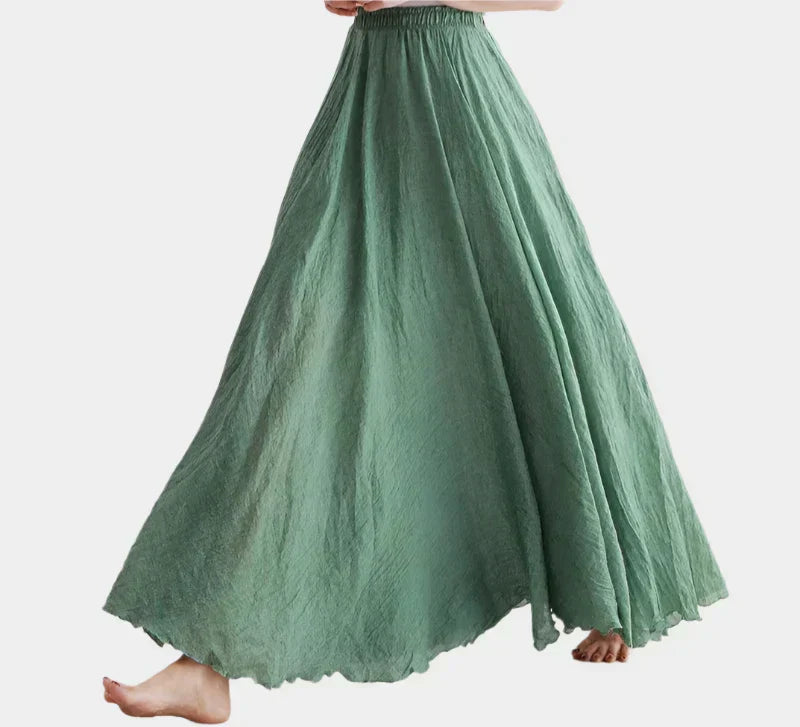 Stella – eleganter langer Sommerrock