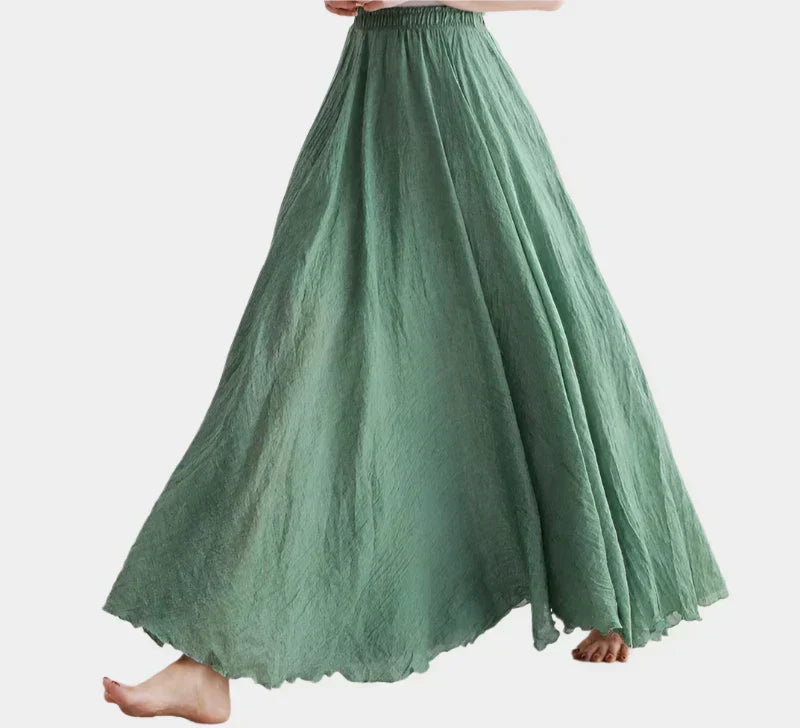 Stella – eleganter langer Sommerrock
