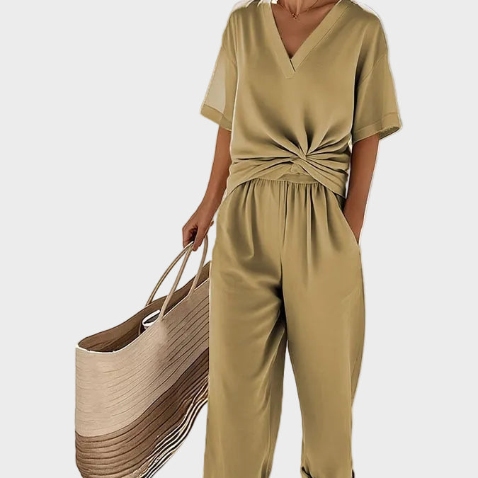 Ava - Elegantes Zweiteiliges Set