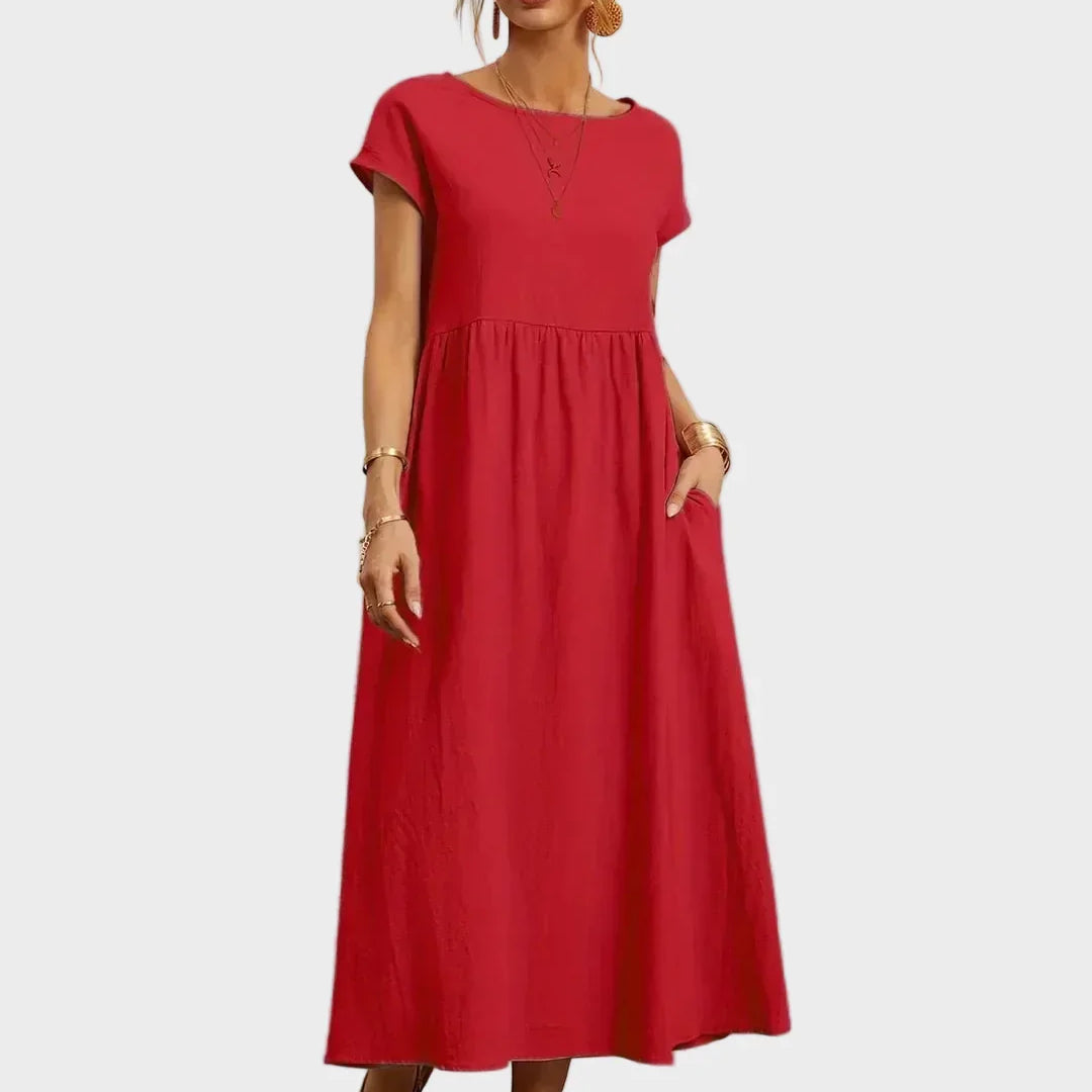 Gabrielle™ — Midi Kleid im eleganten, zeitlosen Stil