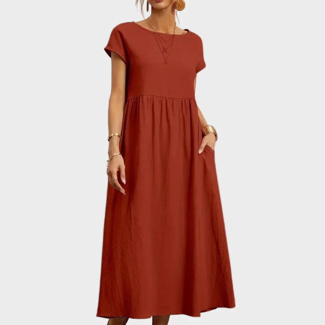 Gabrielle™ — Midi Kleid im eleganten, zeitlosen Stil