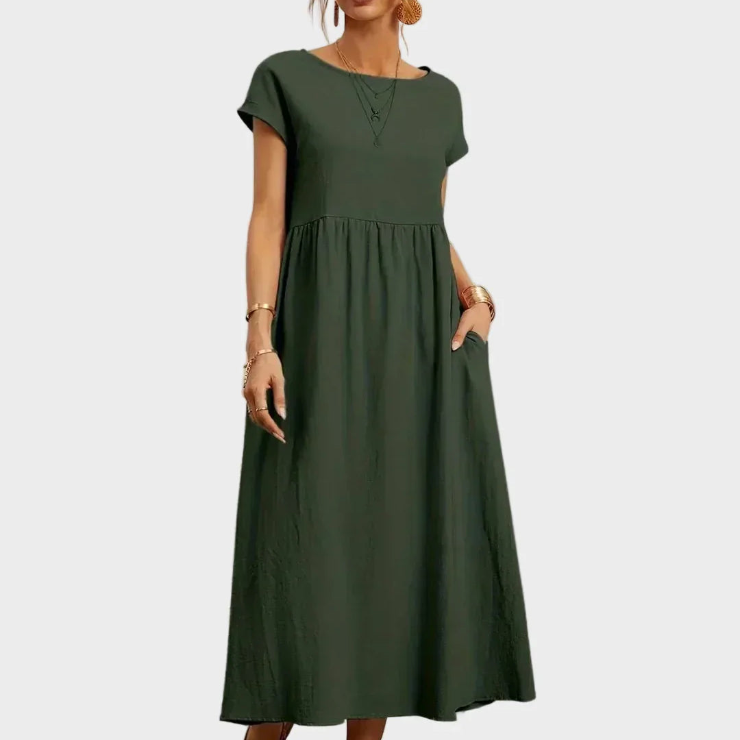 Gabrielle™ — Midi Kleid im eleganten, zeitlosen Stil