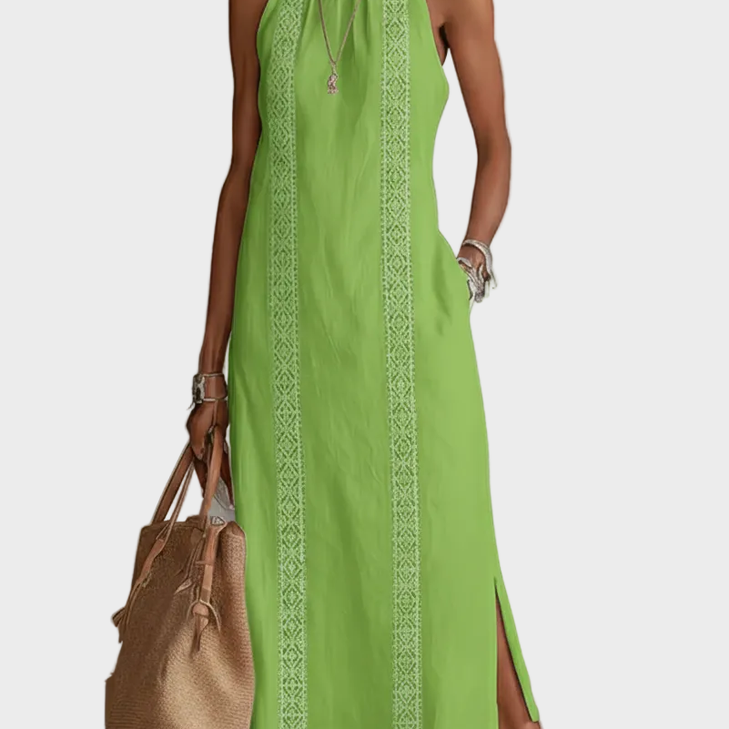Jimena - Midi-Kleid aus Leinen