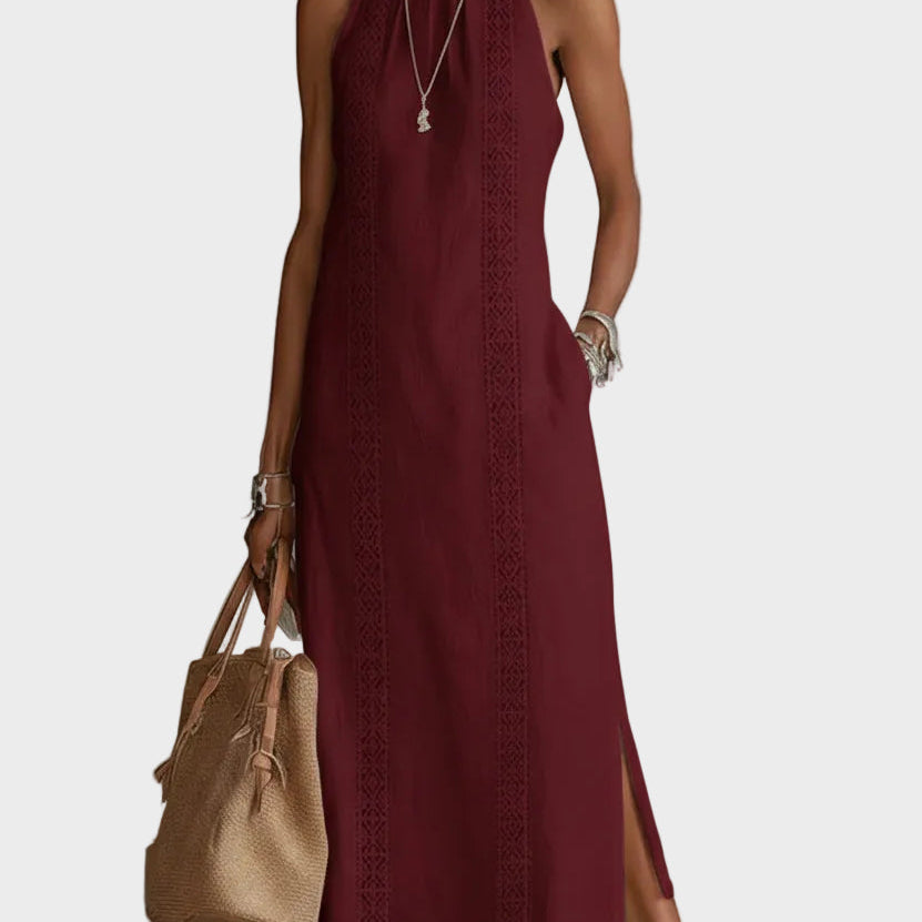 Jimena - Midi-Kleid aus Leinen
