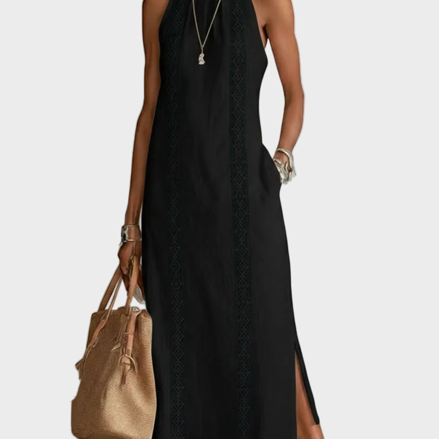 Jimena - Midi-Kleid aus Leinen