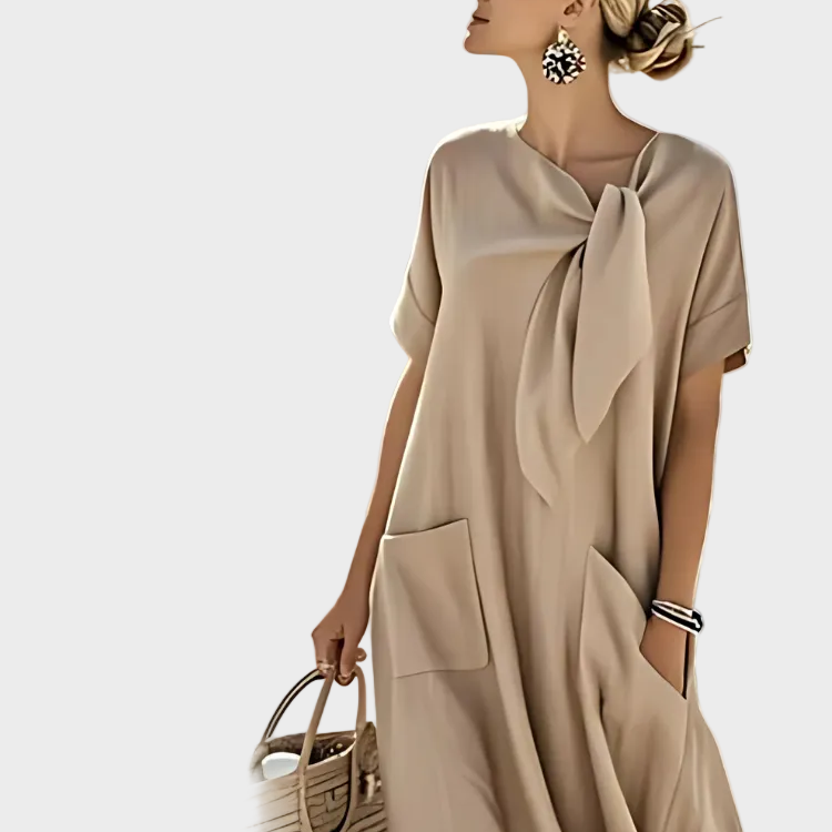 Ella - Elegantes Kleid mit Taschen